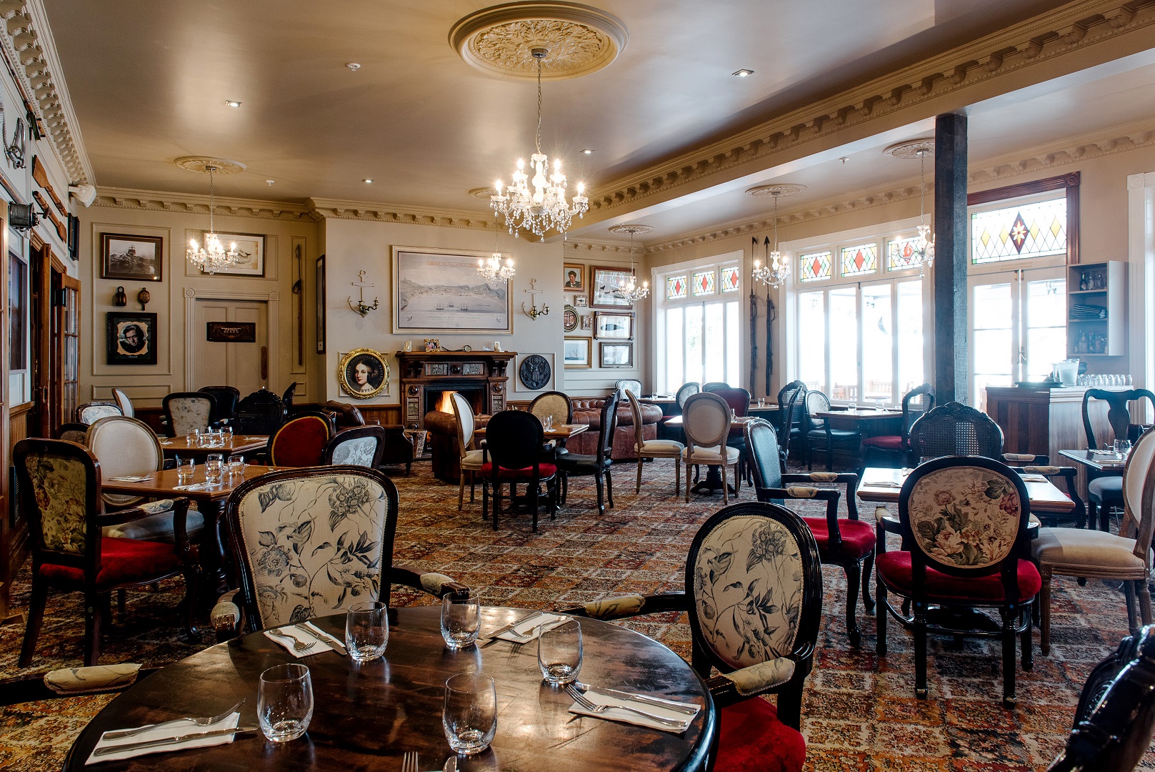 Restaurant In Russell Eat & Drink Duke Of Marlborough Hotel