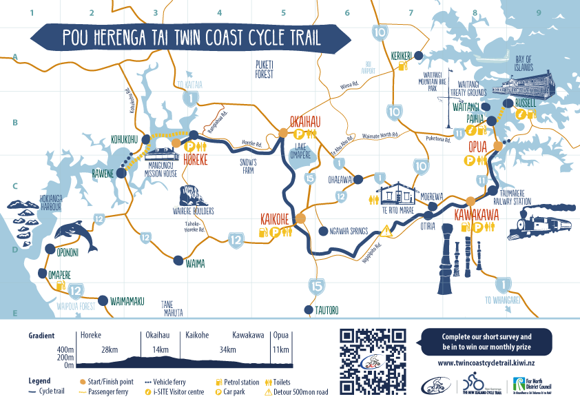 Pou Herenga Tai Twin Discovery MAP